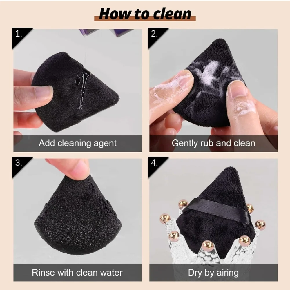 Triangle Makeup Sponge for Face
